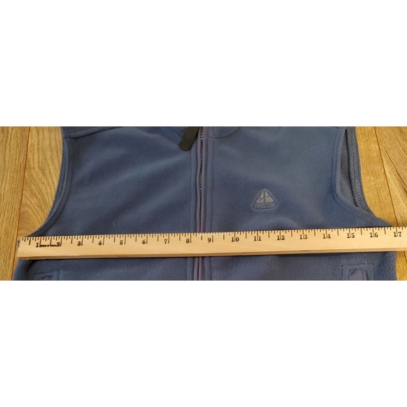 Vintage Nike ACG Therma-Fit Layer 2 Full Zip Fleece Vest Women's Size Small Navy - Picture 5 of 6